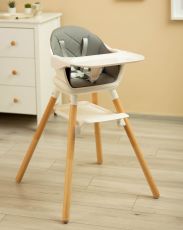 Стільчик для годування Caretero Bravo Grey
